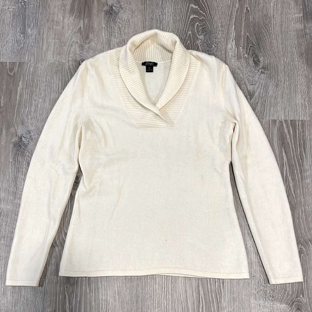 Prive Cashmere Cowl Neck Sweater